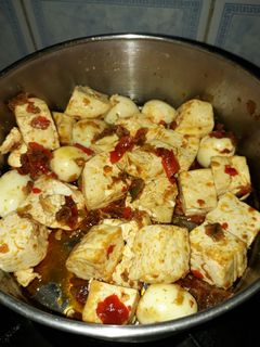 Foto resep Balado telor puyuh dan tahu