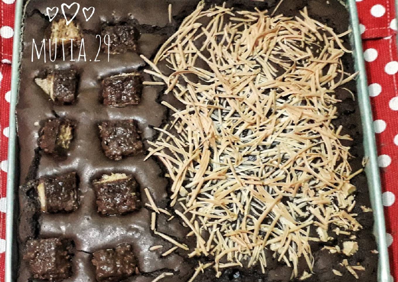 Brownies panggang bahan simple