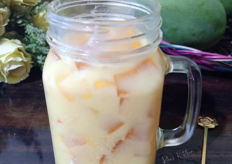 Resep Es Jelly Manggo Bikin Manjain Lidah