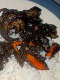 Cumi item/balakutak/cumi sotong #juliaagustina