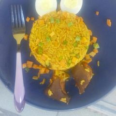 A picture of Jolof rice.