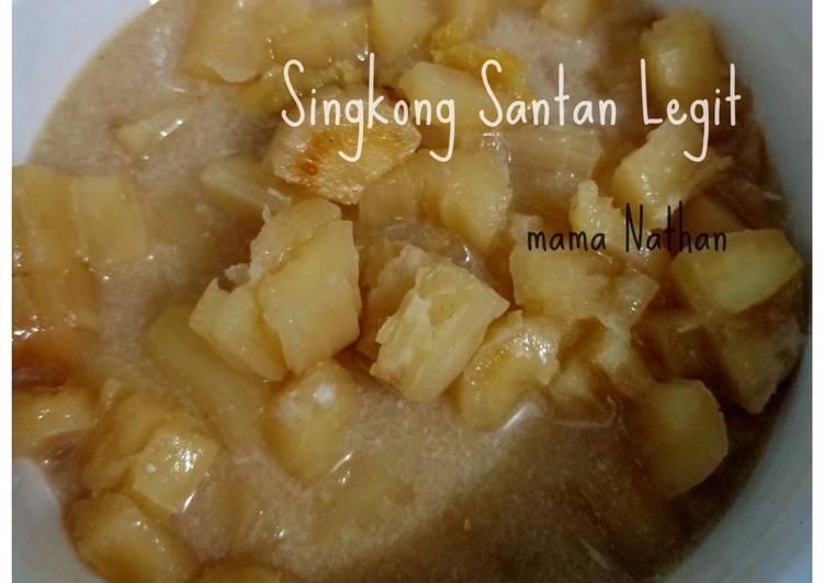 Resep Singkong Santan Legit Jadi, tidak cukup satu