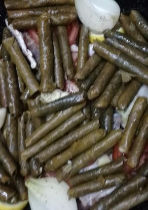 صورة لوصفة ورق عنب 😋😋♥