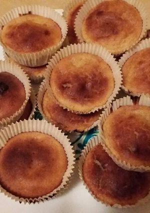 Banános csokidarabkás muffin recept fotója