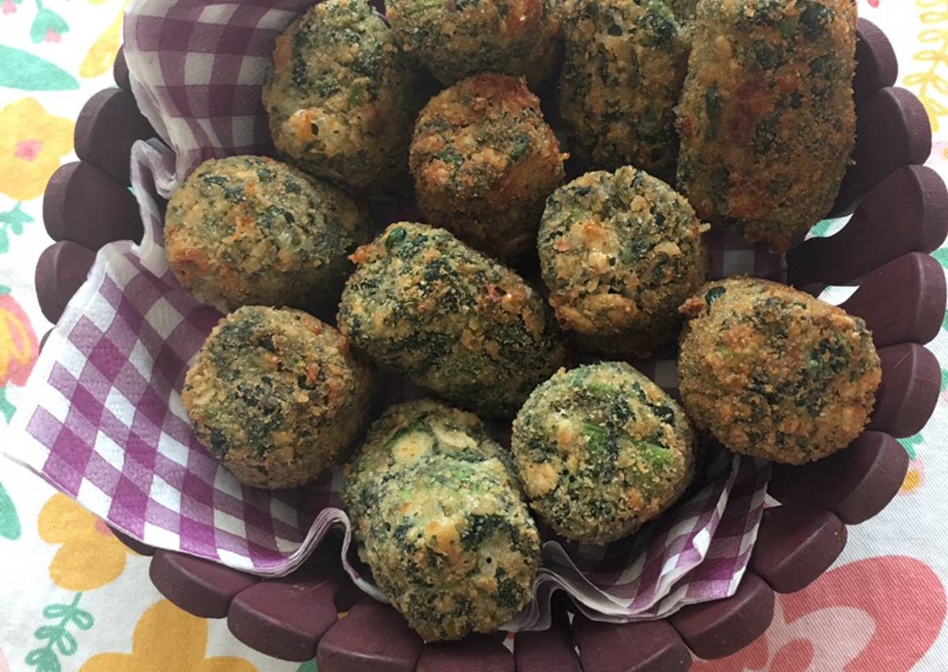 Croquetas de avena y espinaca