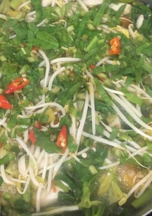 Hình của món Chay vị thanh tịnh.