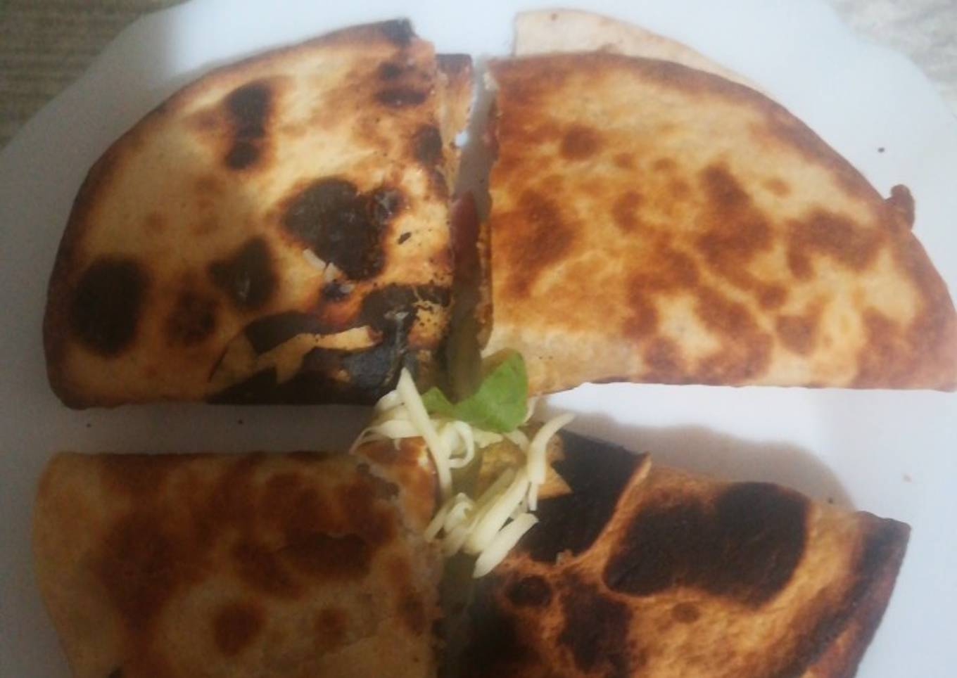 Quesadillas de Pollo y Pimiento