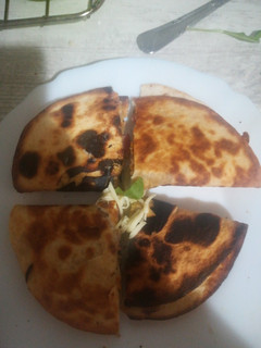 Una foto de Quesadillas de Pollo y Pimiento