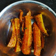 A picture of Gazar pickle.