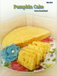 Foto resep Pumpkin Cake (Bolu Labu Kuning)