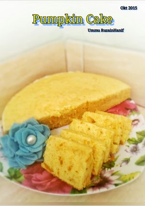 Foto resep Pumpkin Cake (Bolu Labu Kuning)
