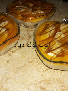 صورة لوصفة تحلية الطبقات بالموز