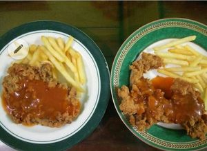 Foto resep Beef steak crispy ala waroeng steak