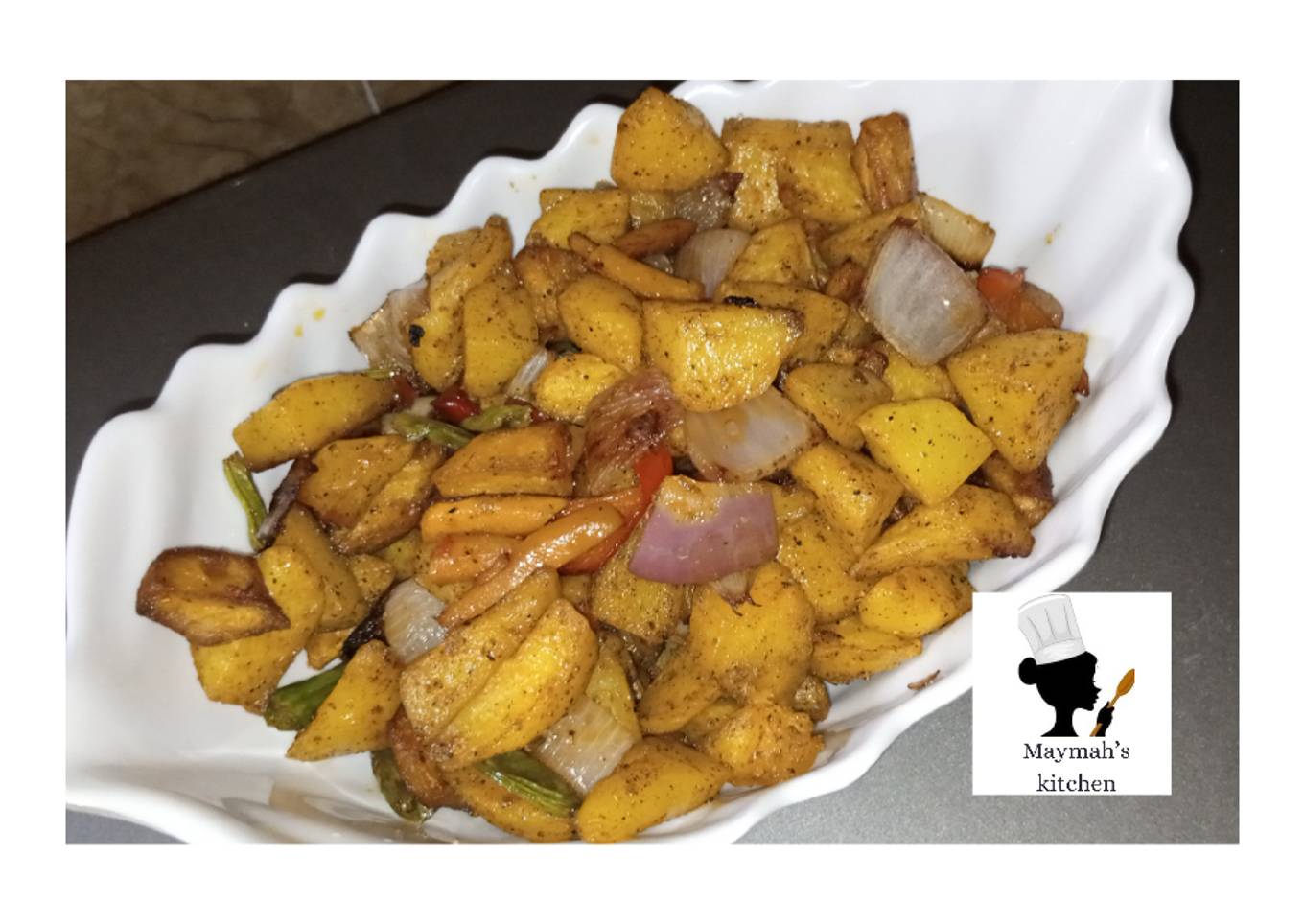 Stir fry Potato cutlets