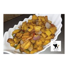 A picture of Stir fry Potato cutlets.