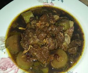 Resep mudah Rawon daging Rawis Praktis Enak