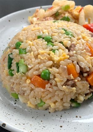 A picture of Rice Cooker Fried Rice.