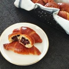 Chocolate Croissants A picture of Chocolate Croissants.