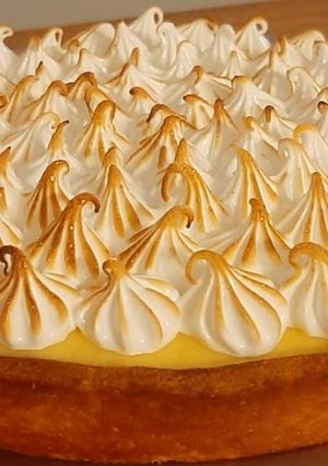 Une photo de Tarte meringuée à la mandarine