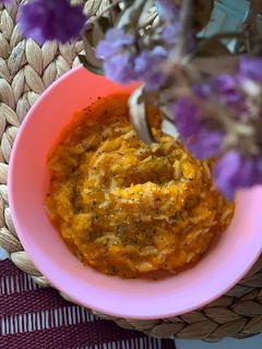 Una foto de BLW Ideas Risotto de calabaza