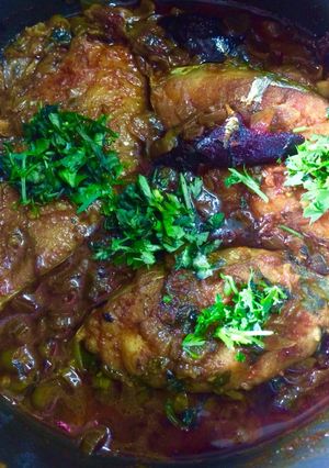 A picture of Surmai Kingfish gravy.