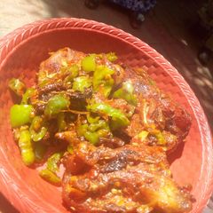 A picture of Peppered chicken.