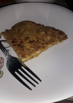 A picture of Yam pizza.
