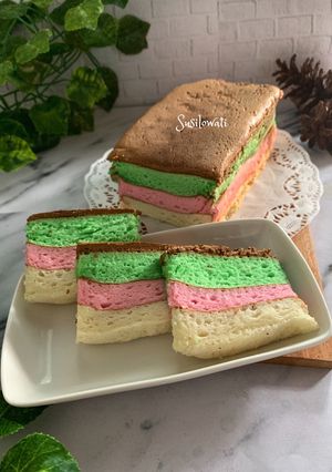 Foto resep Kue Lapis Pepe Panggang
