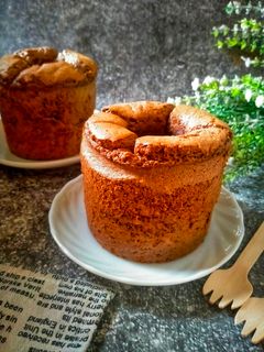 Foto resep CiffonCake Ketan Hitam (Gluten-free)