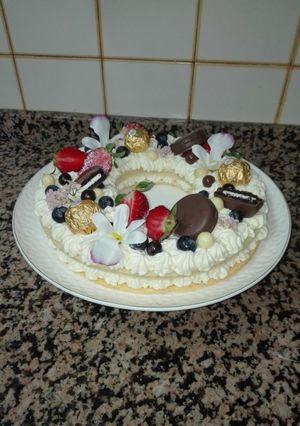 صورة لوصفة حلوى لاكريم