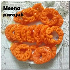 A picture of Home made imarti.
