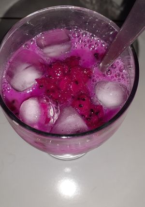 Foto resep Es Buah Naga