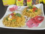 મેગી નેસ્ટ (Maggi Nest Recipe In Gujarati)