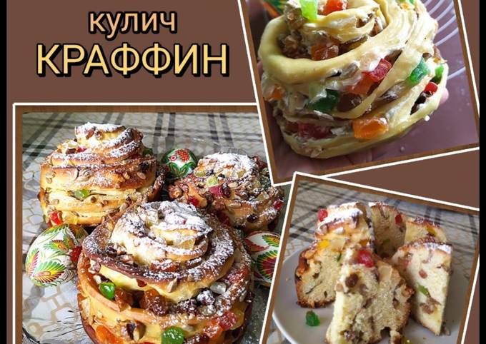 Пасхальный кулич краффин (австралийский)