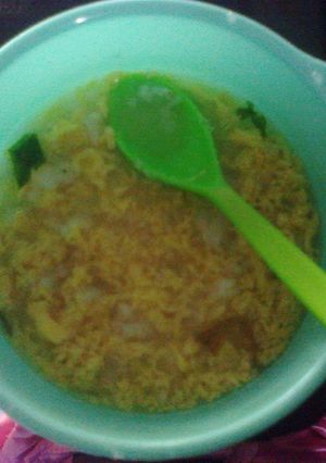Foto resep Sup telur ayam kampung (MPASI)