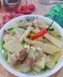 Thịt heo kho măng tươi