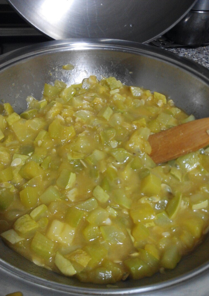 Una foto de Calabacín con mostaza y miel