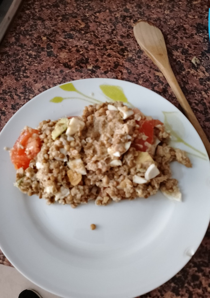 Una foto de Ensalada de Lentejas