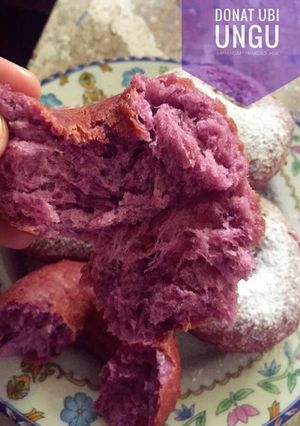 Foto resep Donat Ubi Ungu