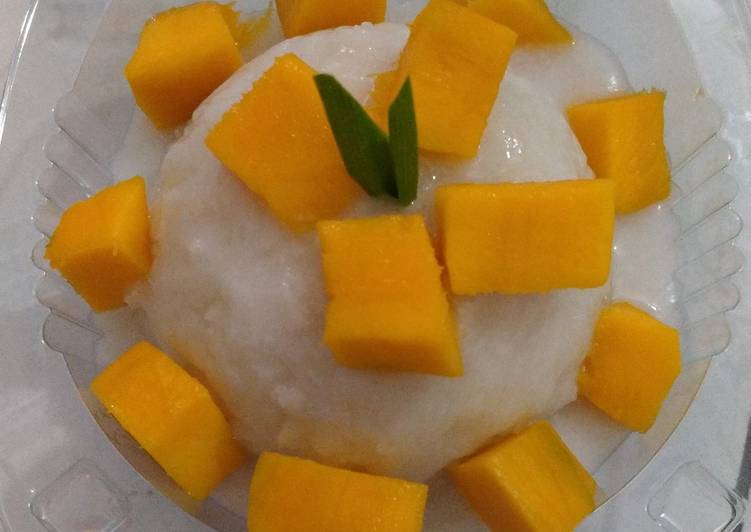 Cara meramu Mango Sticky Rice &quot;Magic Com&quot; , Lezat Sekali