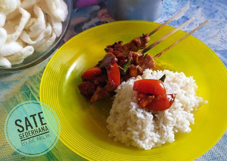 Sate Ayam Sederhana