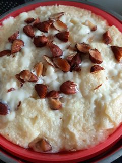 Foto resep MPASI 1y+ Bread Pudding Almond