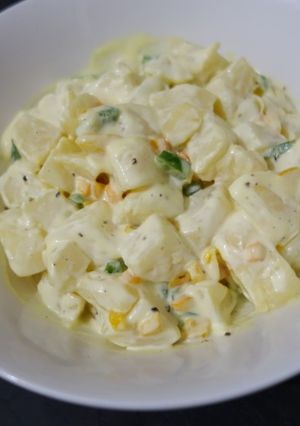 A picture of Potato salad.
