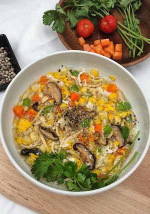 Hình của món Súp gà nấm Healthy.