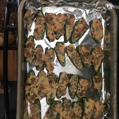 A picture of Sausage Stuffed Jalapeños.