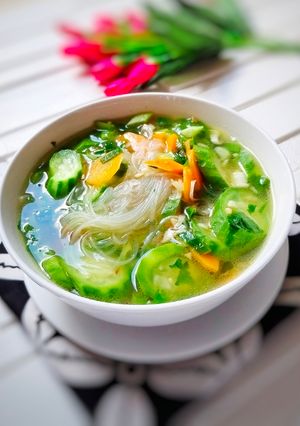 Foto resep Sop Oyong (Loncom)