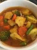 Thai Sour Curry with Swai Fish (Kaeng Som Pla Dory)