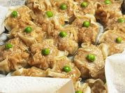 A picture of pan steamed shumai