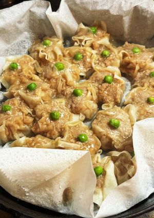 A picture of Easy Pan-Steamed Shumai.