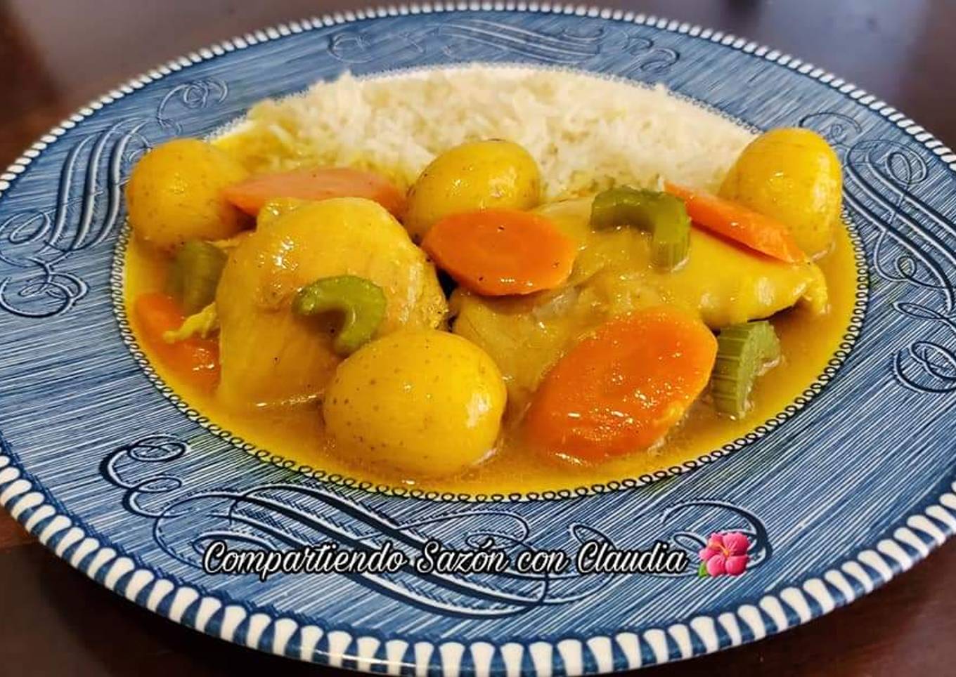Pollo al cúrcuma 🌺